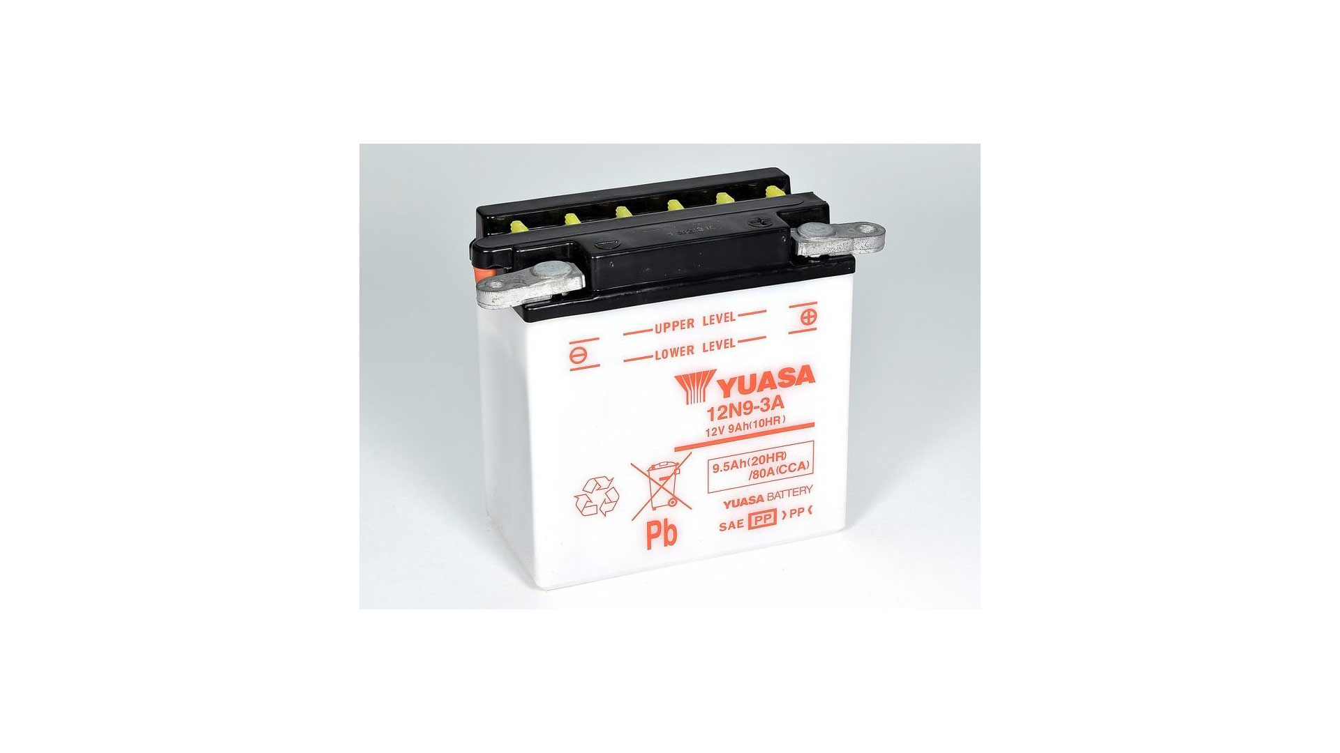  12N9-3A (DC) 12V Yuasa Conventional Battery 