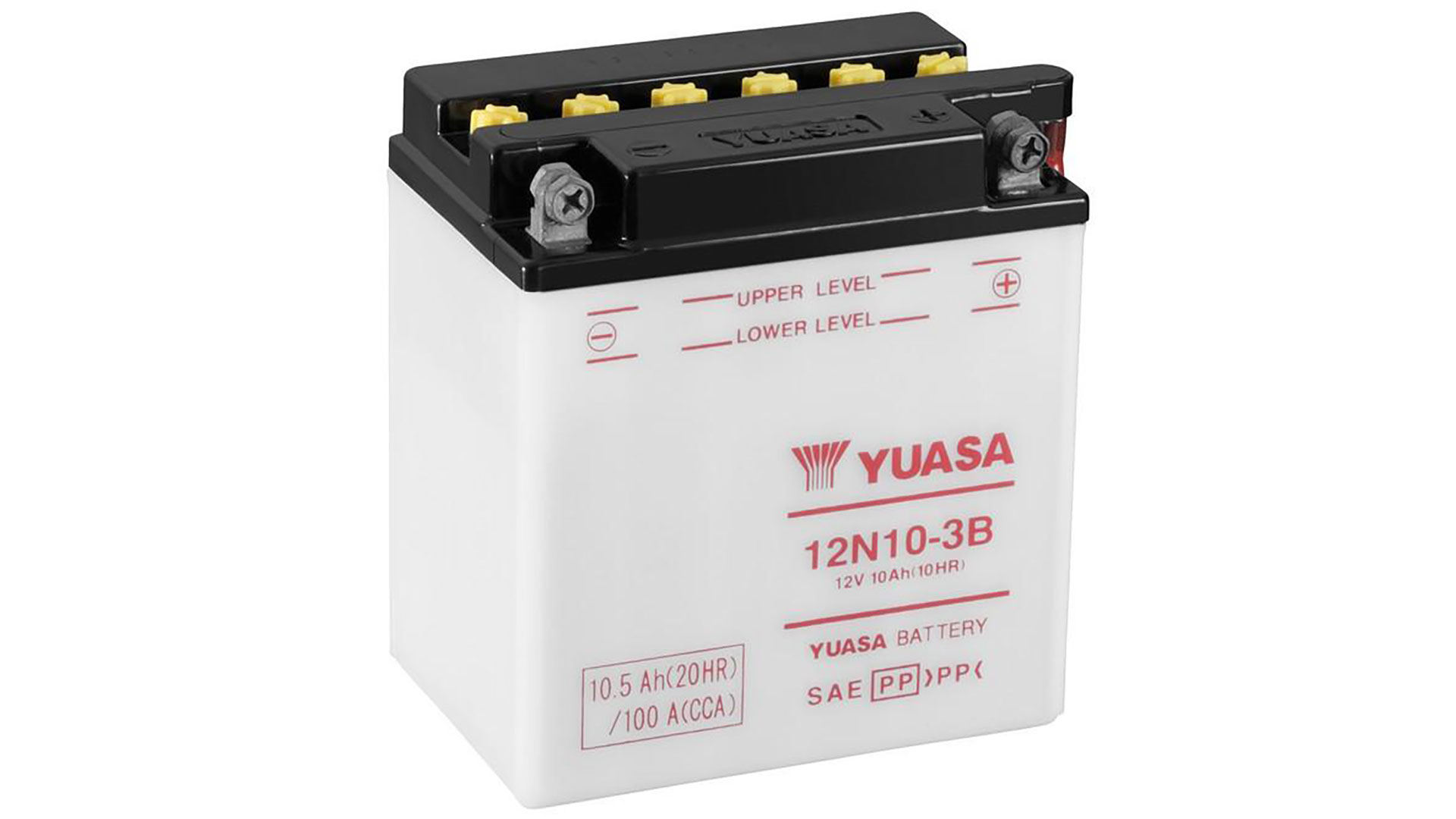  12N10-3B (CP) 12V Yuasa Conventional Battery 
