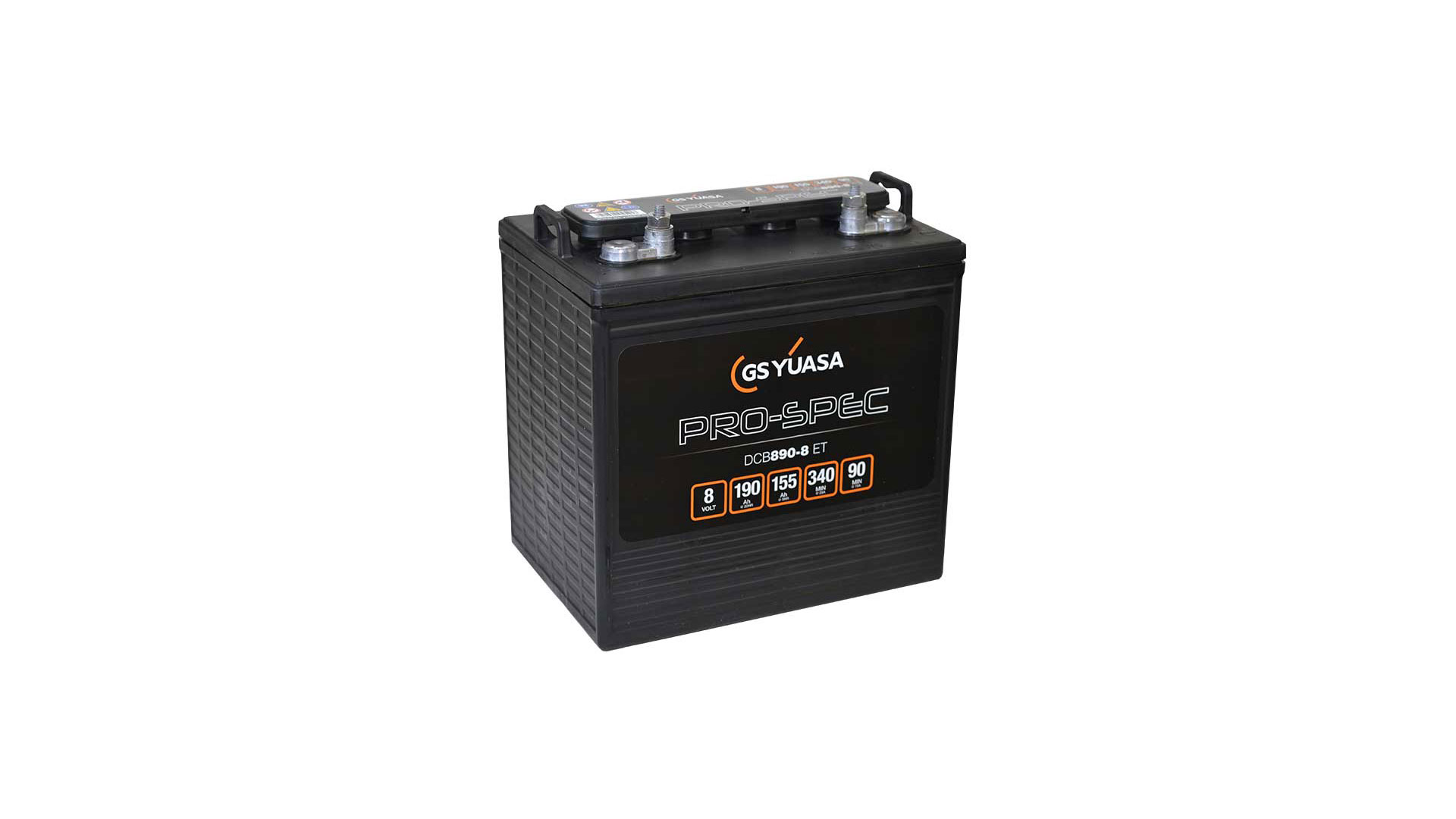  GY-DCB890-8(ET) 8V 190AH GS Yuasa Pro-Spec Battery 