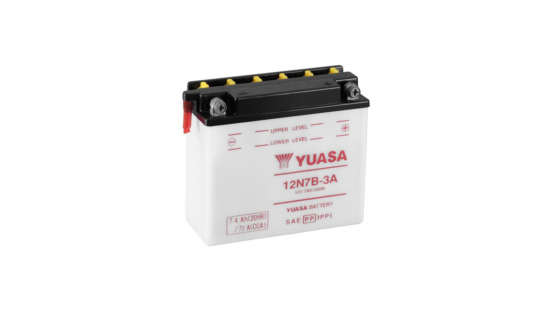  12N7B-3A (DC) 12V Yuasa Conventional Battery 