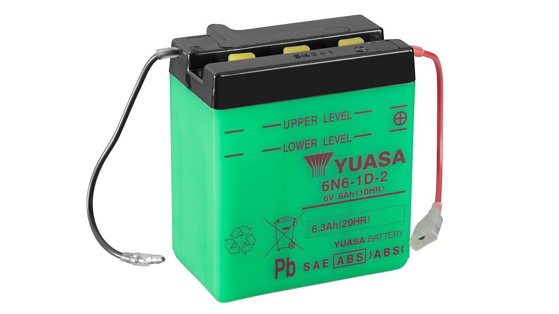  6N6-1D-2 (DC) 6V Yuasa Conventional Battery 