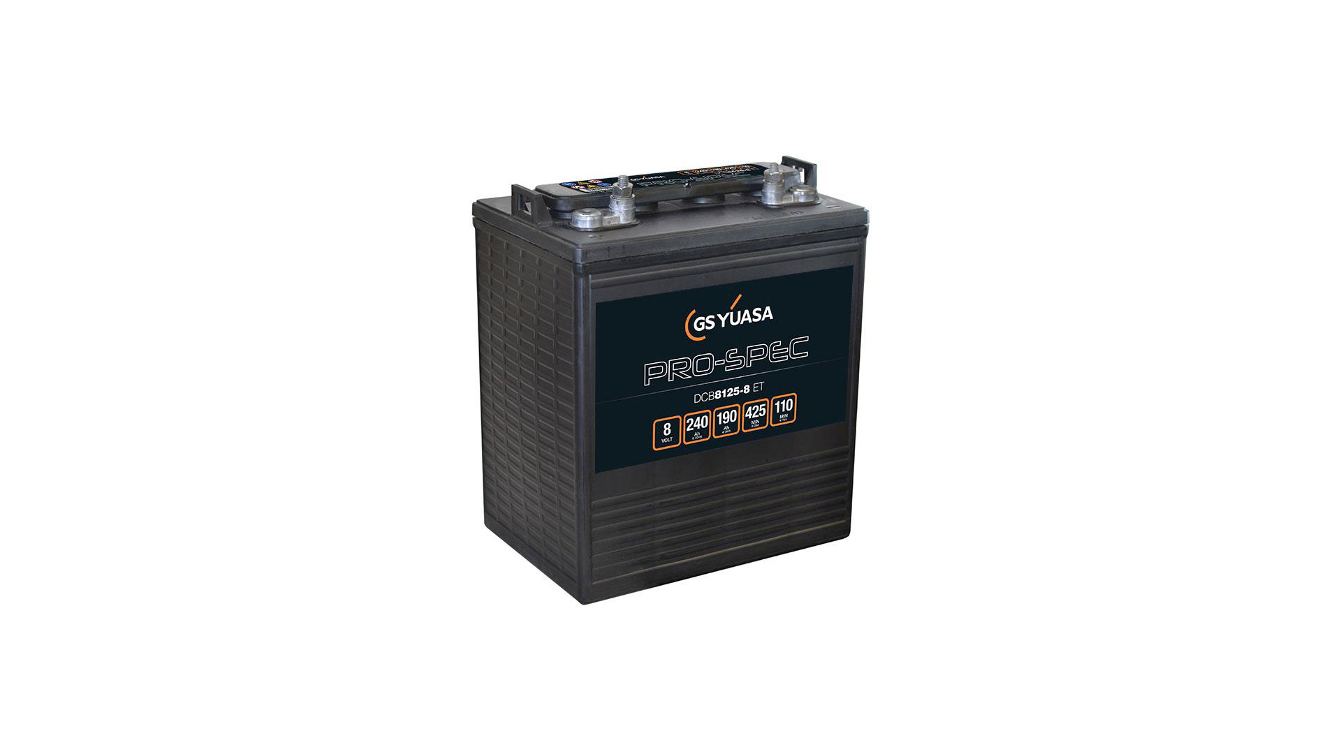  GY-DCB8125-8(ET) 8V 125AH GS Yuasa Pro-Spec Battery 