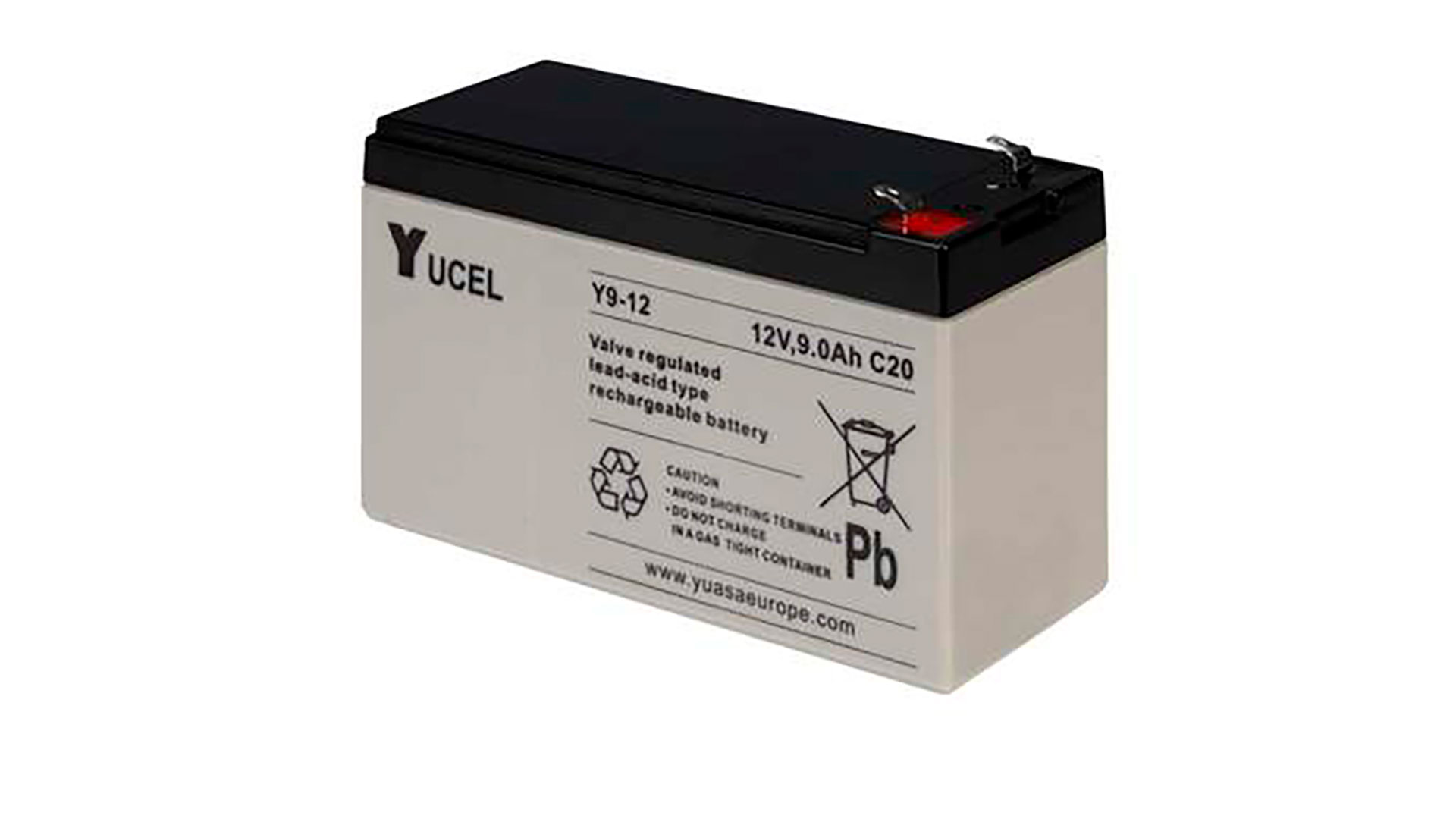  Yuasa 9Ah 12V Sealed Lead Acid Yucel Battery 