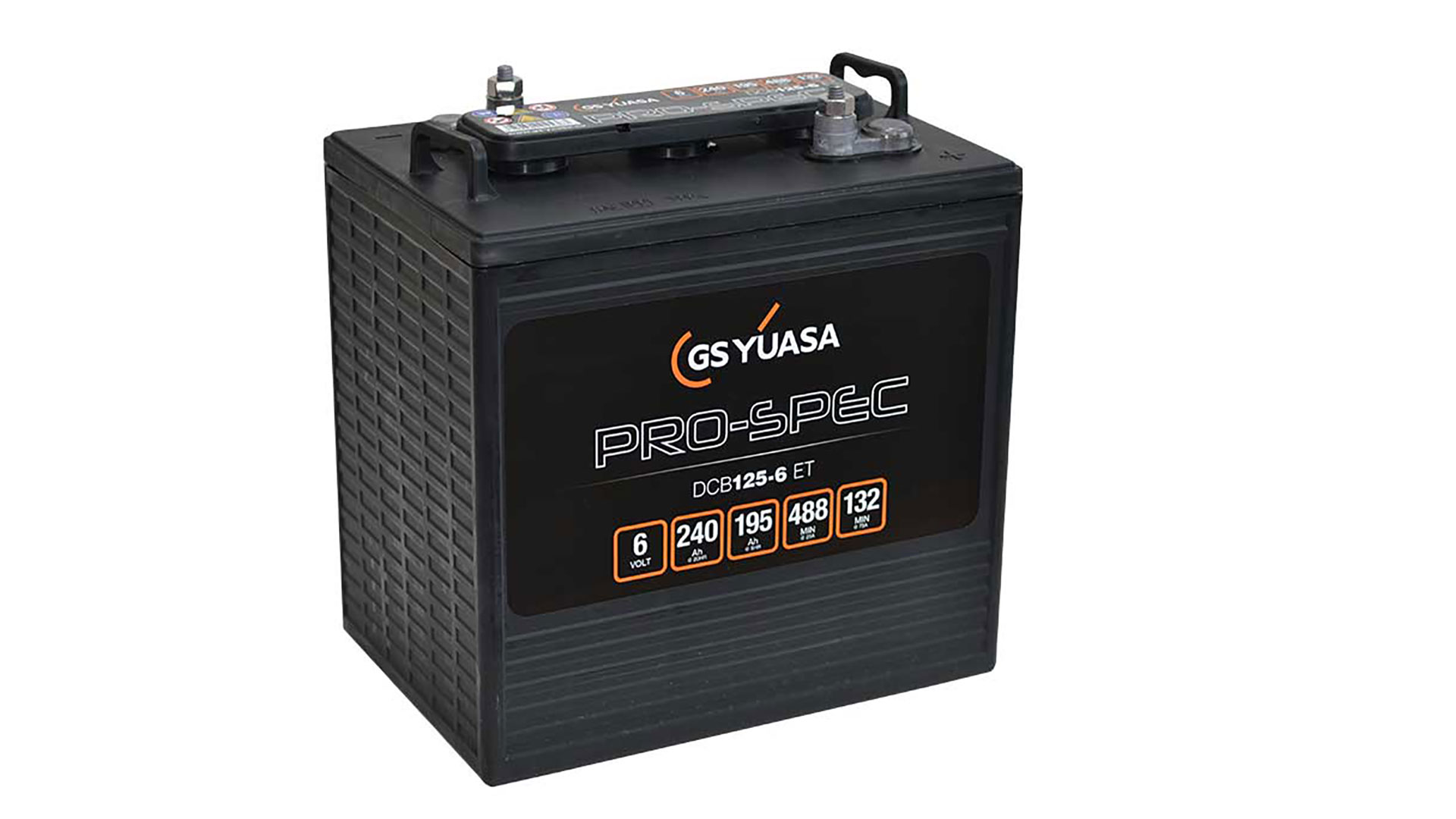GY-DCB125-6(ET) 6V 122AH GS Yuasa Pro-Spec Battery