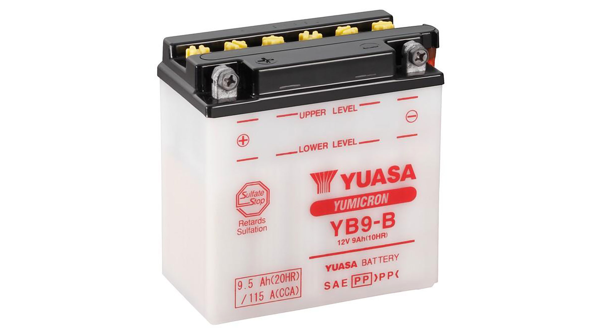  YB9-B (CP) 12V Yuasa YuMicron Battery 