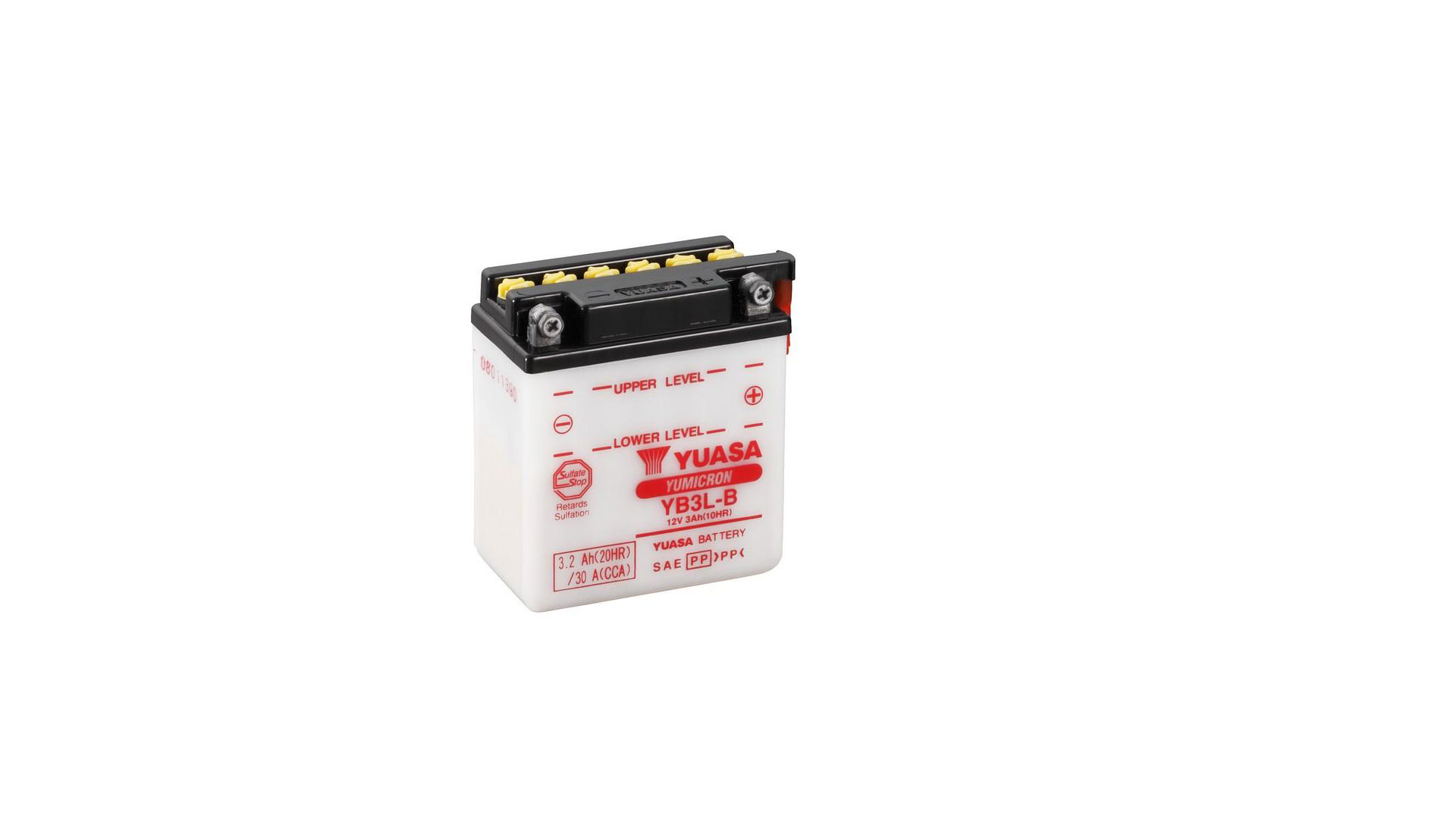 YB3L-B (CP) 12V Yuasa YuMicron Battery 
