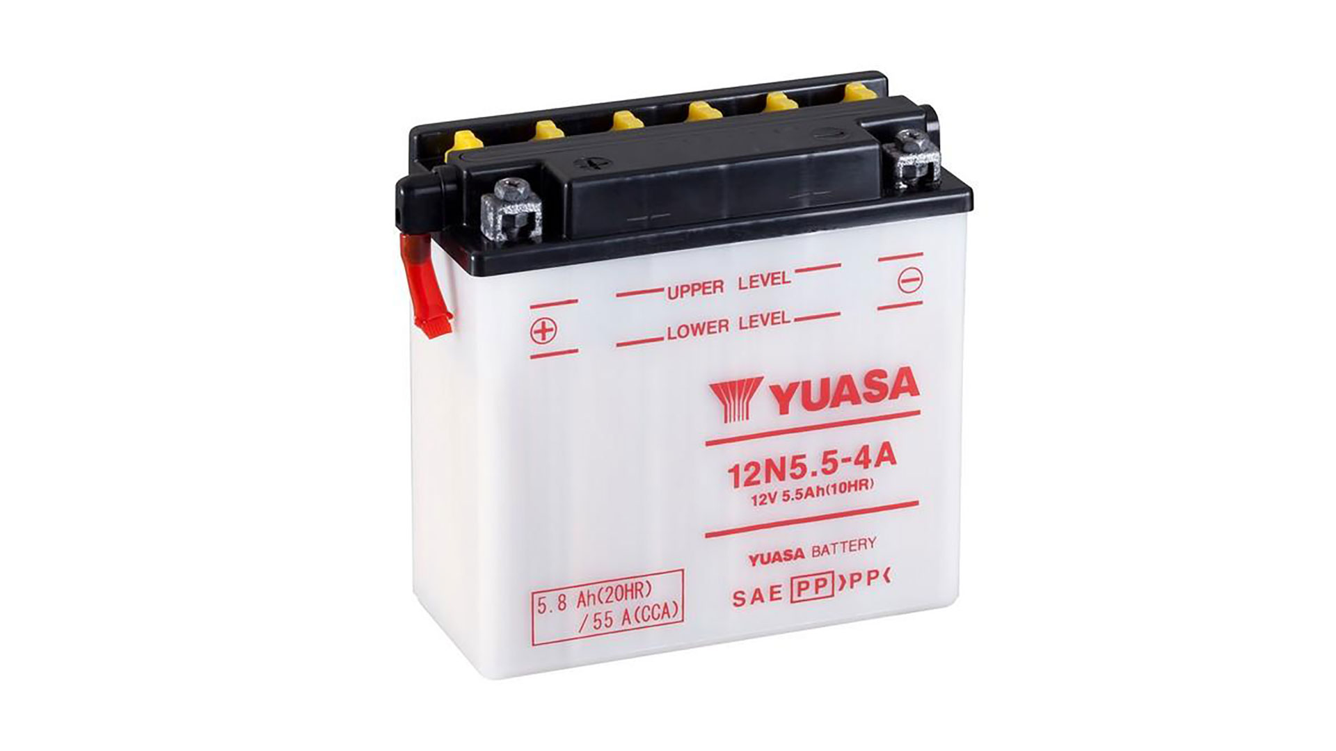  12N5.5-4A (DC) 12V Yuasa Conventional Battery 