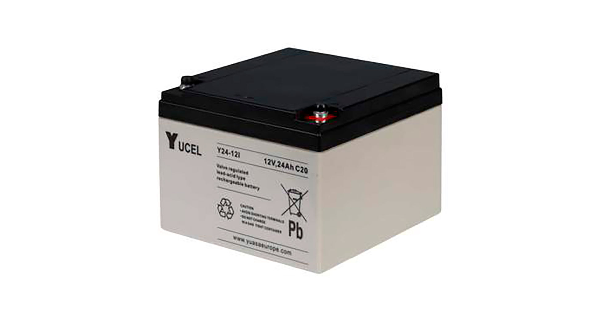  Yuasa 24Ah 12V Sealed Lead Acid Yucel Battery 