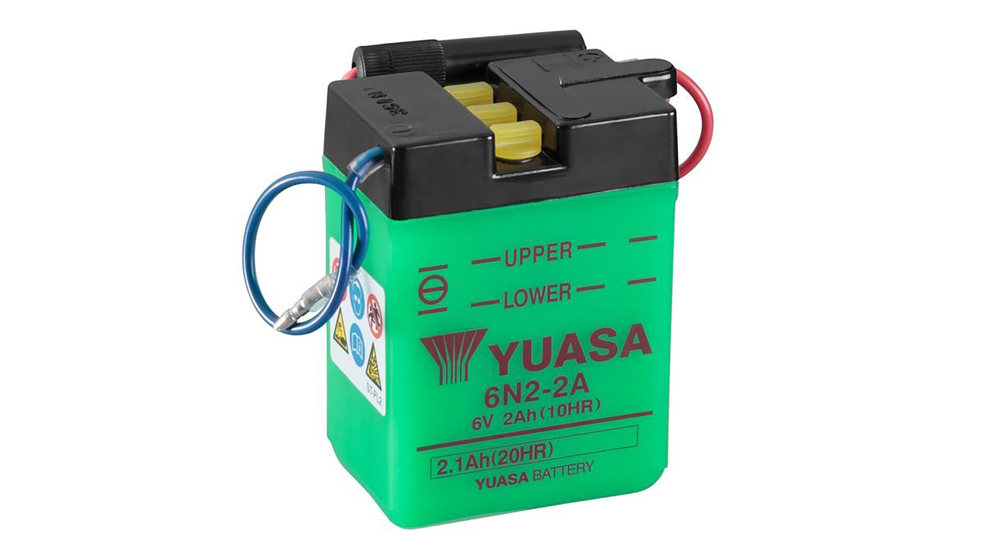  6N2-2A (DC) 6V Yuasa Conventional Battery 