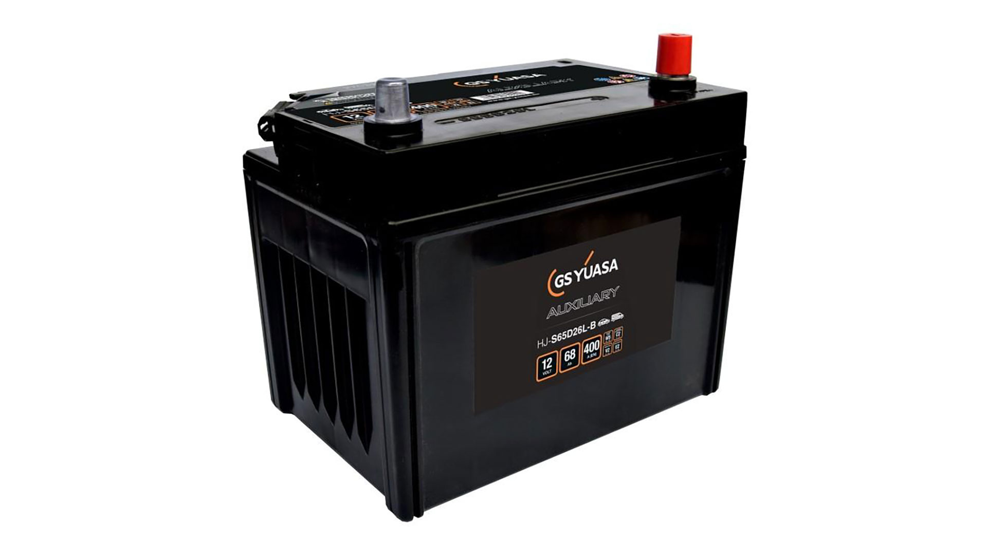  HJ-S65D26L-B GS Yuasa Auxiliary AGM Battery 12V 68Ah 400A 