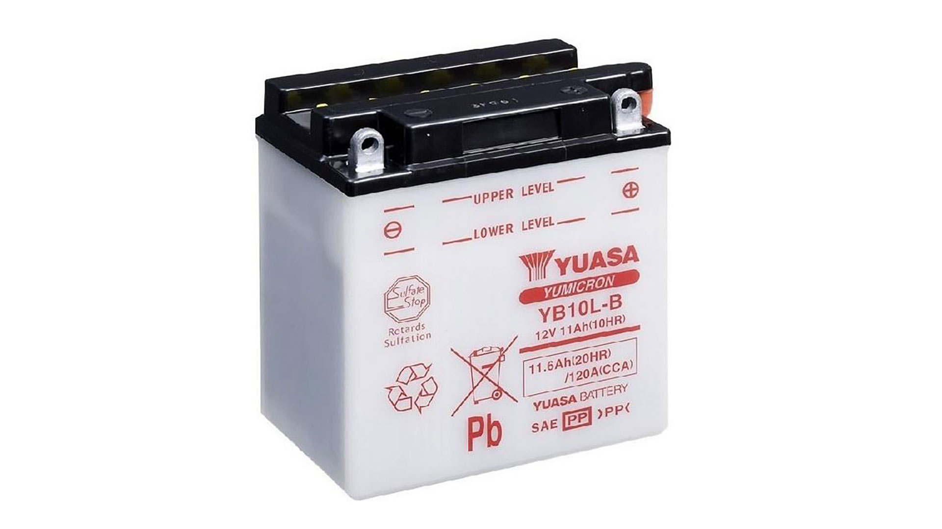  YB10L-B (CP) 12V Yuasa YuMicron Battery 