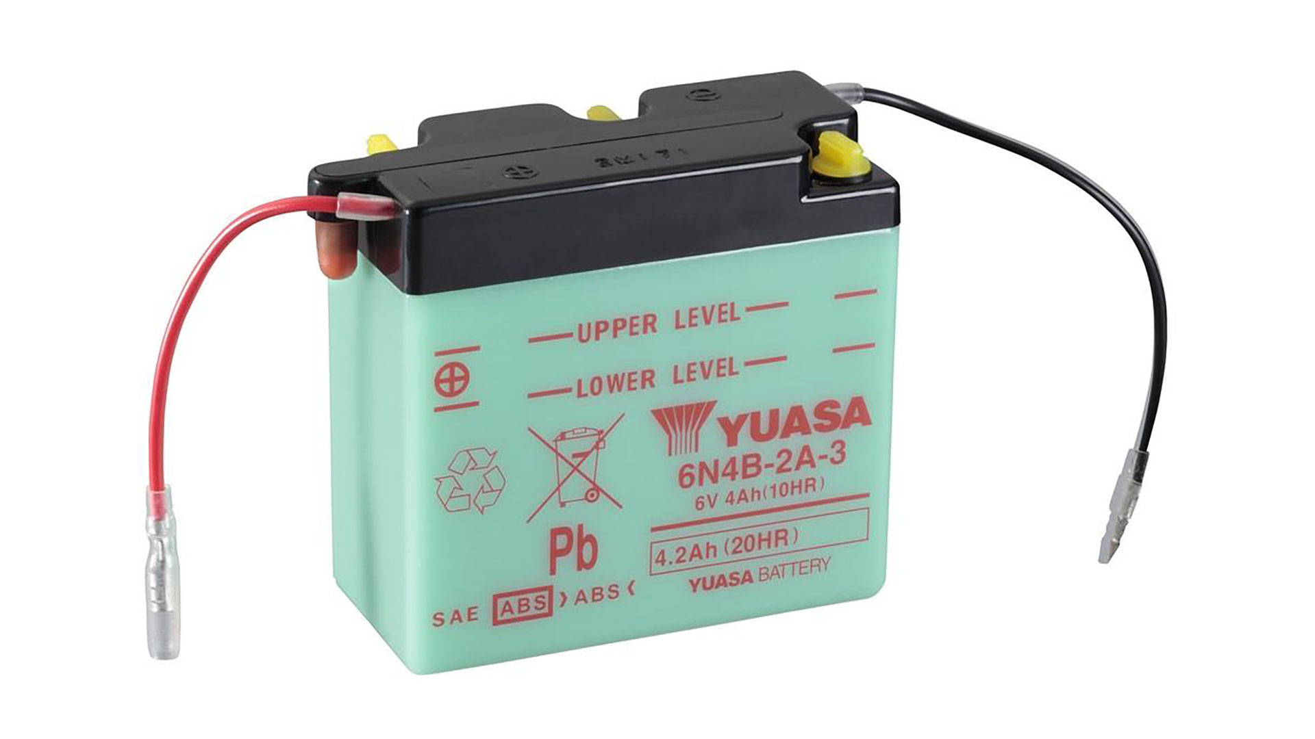  6N4B-2A-3 (DC) 6V Yuasa Conventional Battery 
