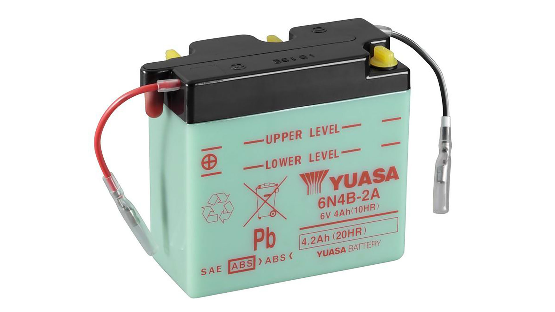  6N4B-2A (DC) 6V Yuasa Conventional Battery 
