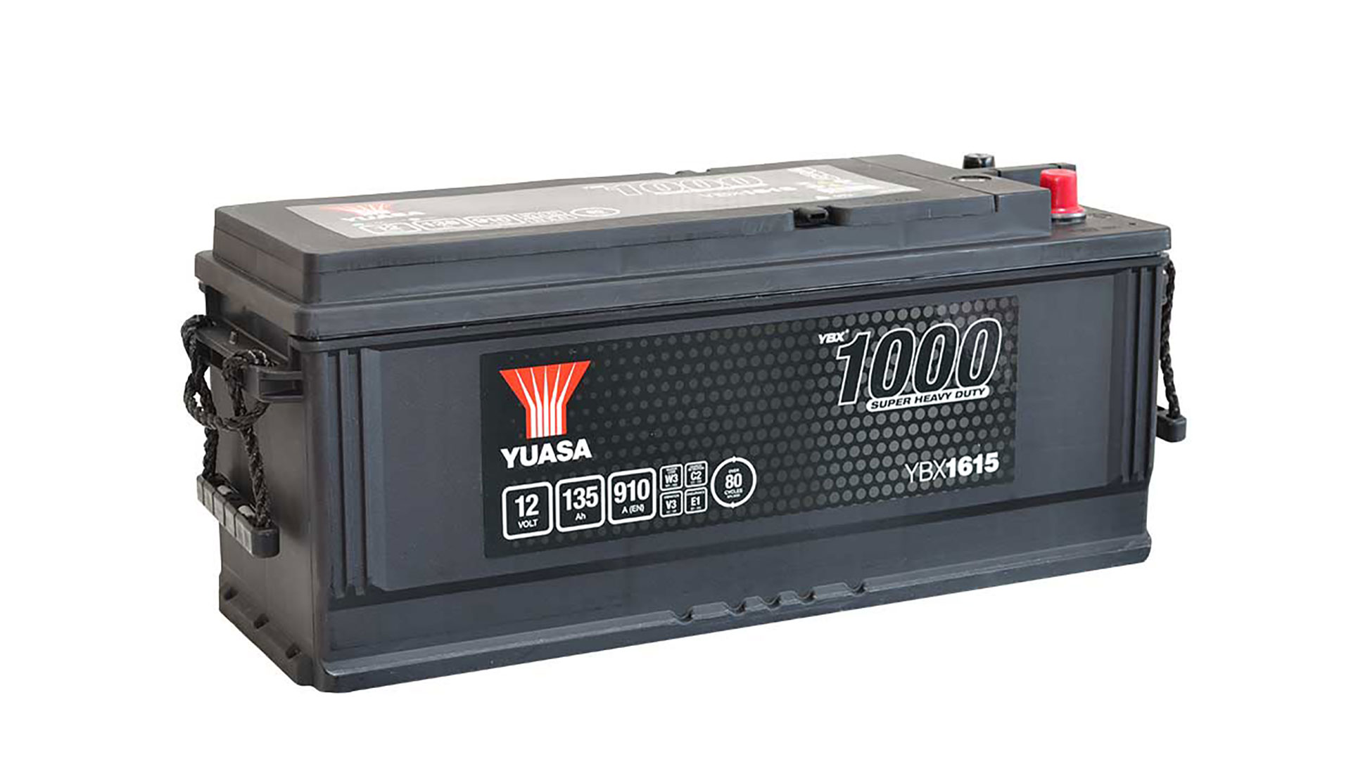  YBX1615 12V 135Ah 910A Yuasa Super Heavy Duty Battery 