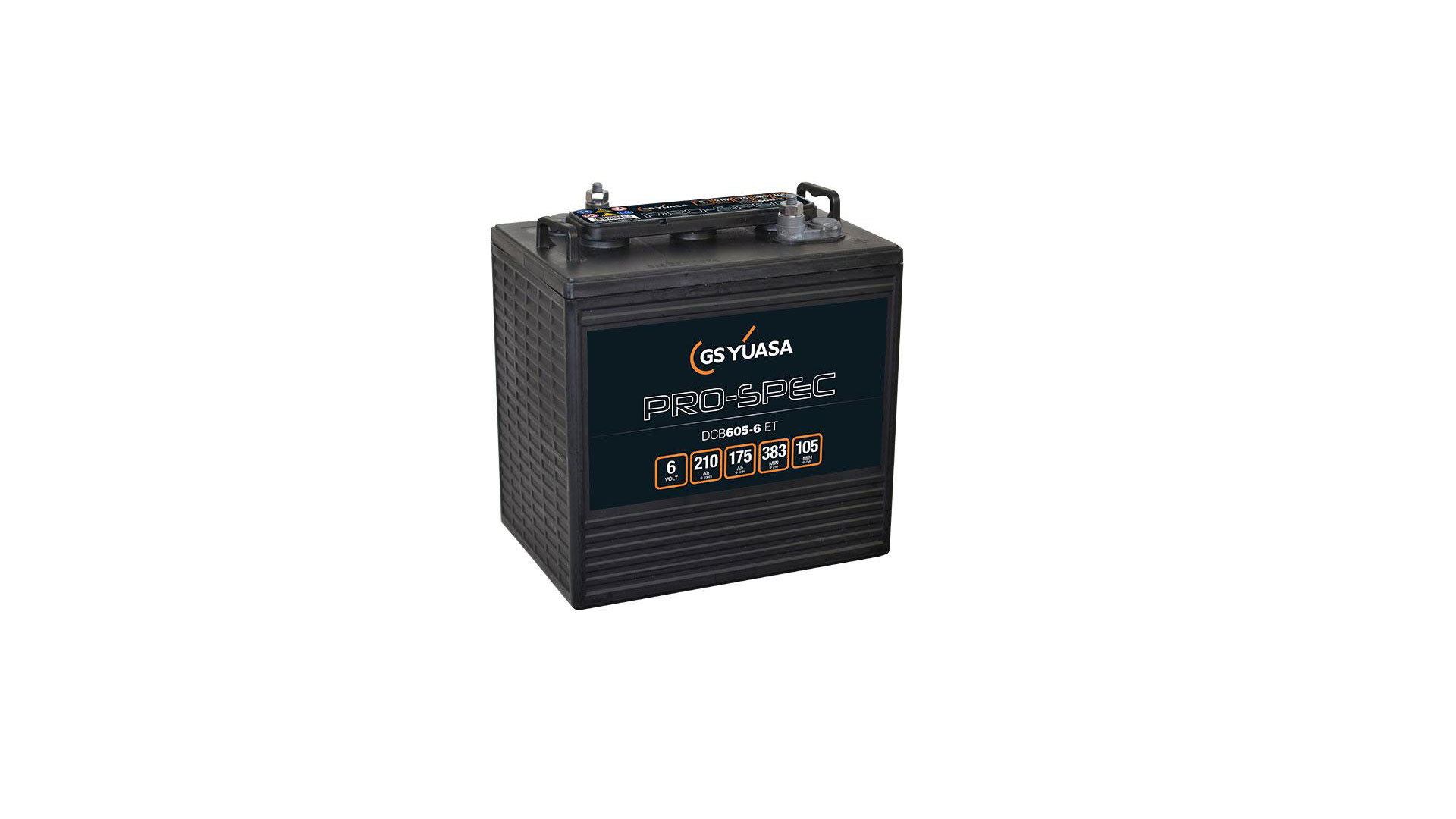  GY-DCB605-6(ET) 6V 105AH GS Yuasa Pro-Spec Battery 